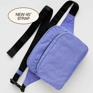 BAGGU Nylon Fanny Pack in Bluebell NET
